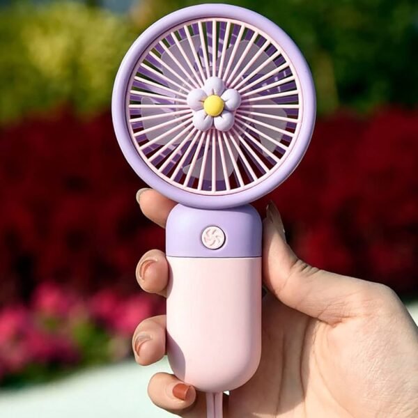 Portable Electric Rechargeable Fan - Image 2