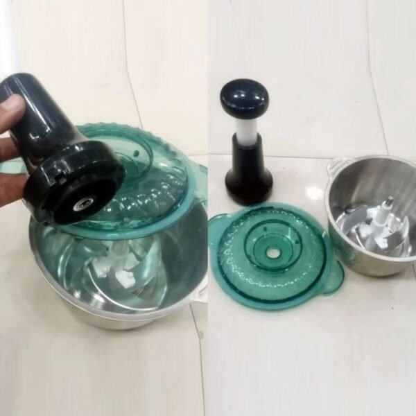 Manual Hand Operated stainless steel Chopper - Image 10