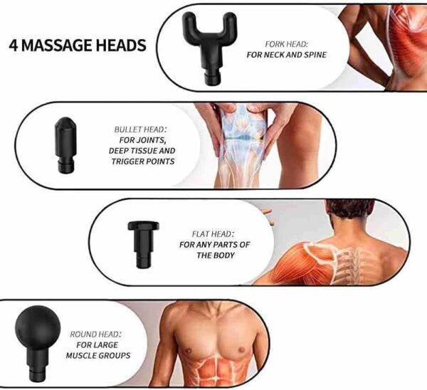 Portable Smart Handheld Fascia Massager Gun - Image 6