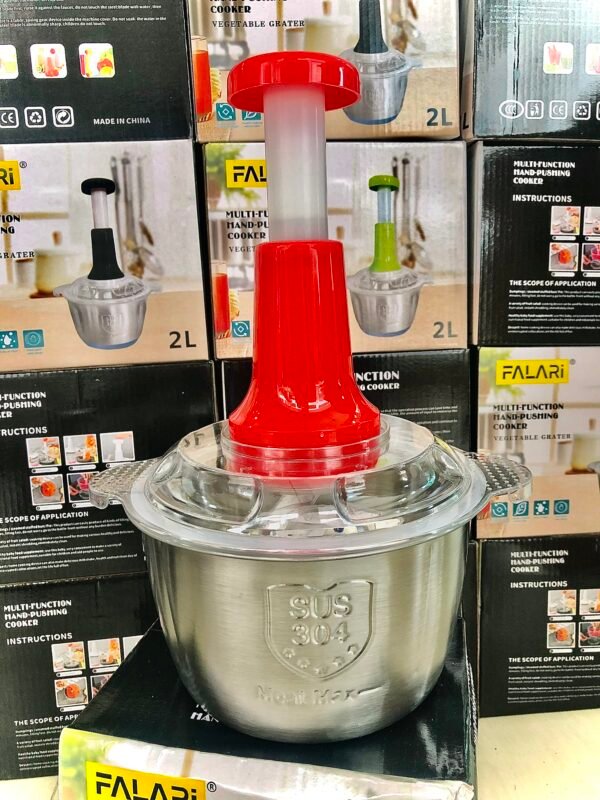 Manual Hand Operated stainless steel Chopper - Image 9