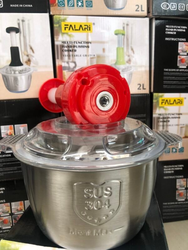 Manual Hand Operated stainless steel Chopper - Image 8
