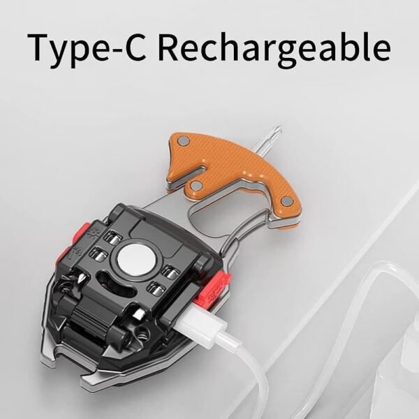 4 in 1 LED Rechargeable Keychain Light - Image 3