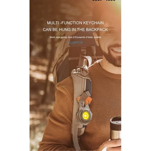 4 in 1 LED Rechargeable Keychain Light - Image 7