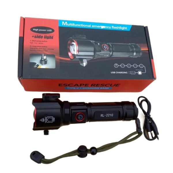 Multifunctional Emergency Flashlight. - Image 7
