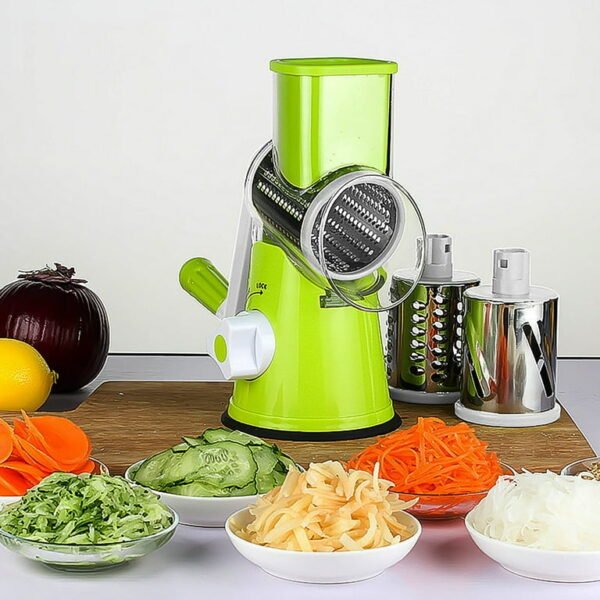 Multifunctional 3 in 1 Vegetable Drum Cutter Grater - Image 13