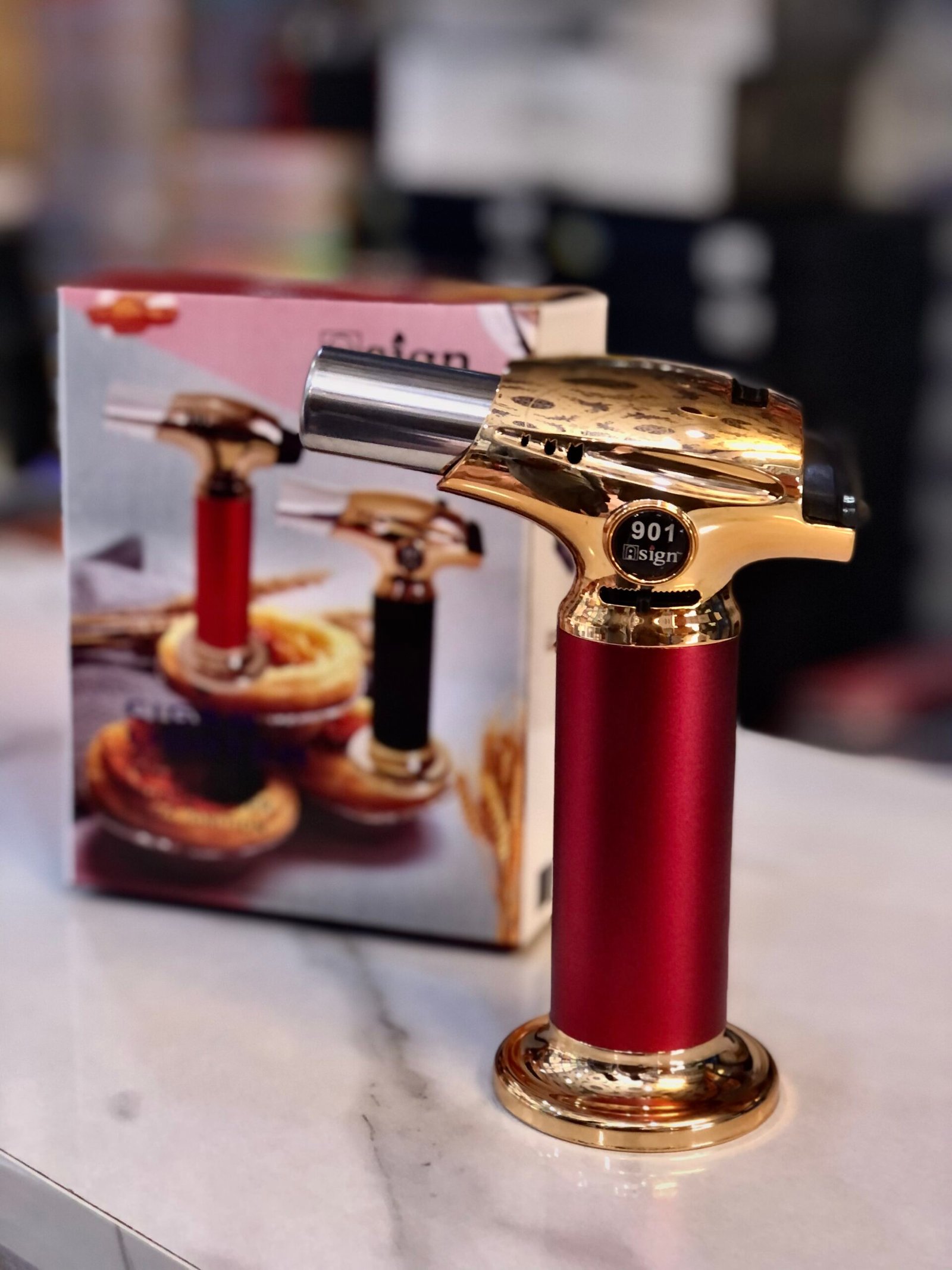 Refillable Kitchen Torch Lighter Windproof - Image 3