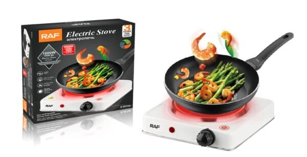 RAF Mini Electric Heater Stove, Hot Plate Electric Cooking Stove - Image 11