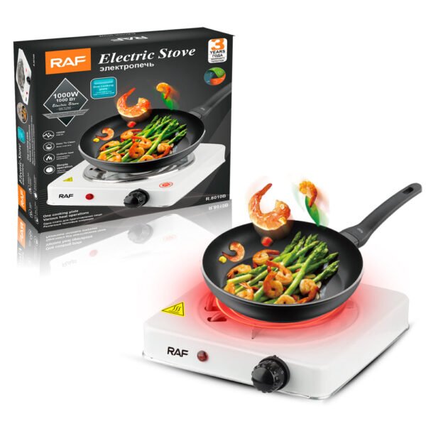 RAF Mini Electric Heater Stove, Hot Plate Electric Cooking Stove - Image 9