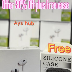 Airpods Pro 2, With Free Silicone Case